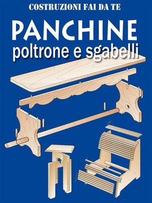 cover image of Panchine poltrone e sgabelli